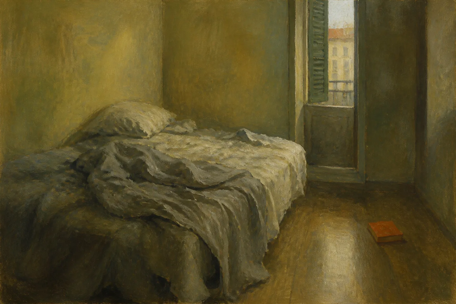 Bedroom, Unmade