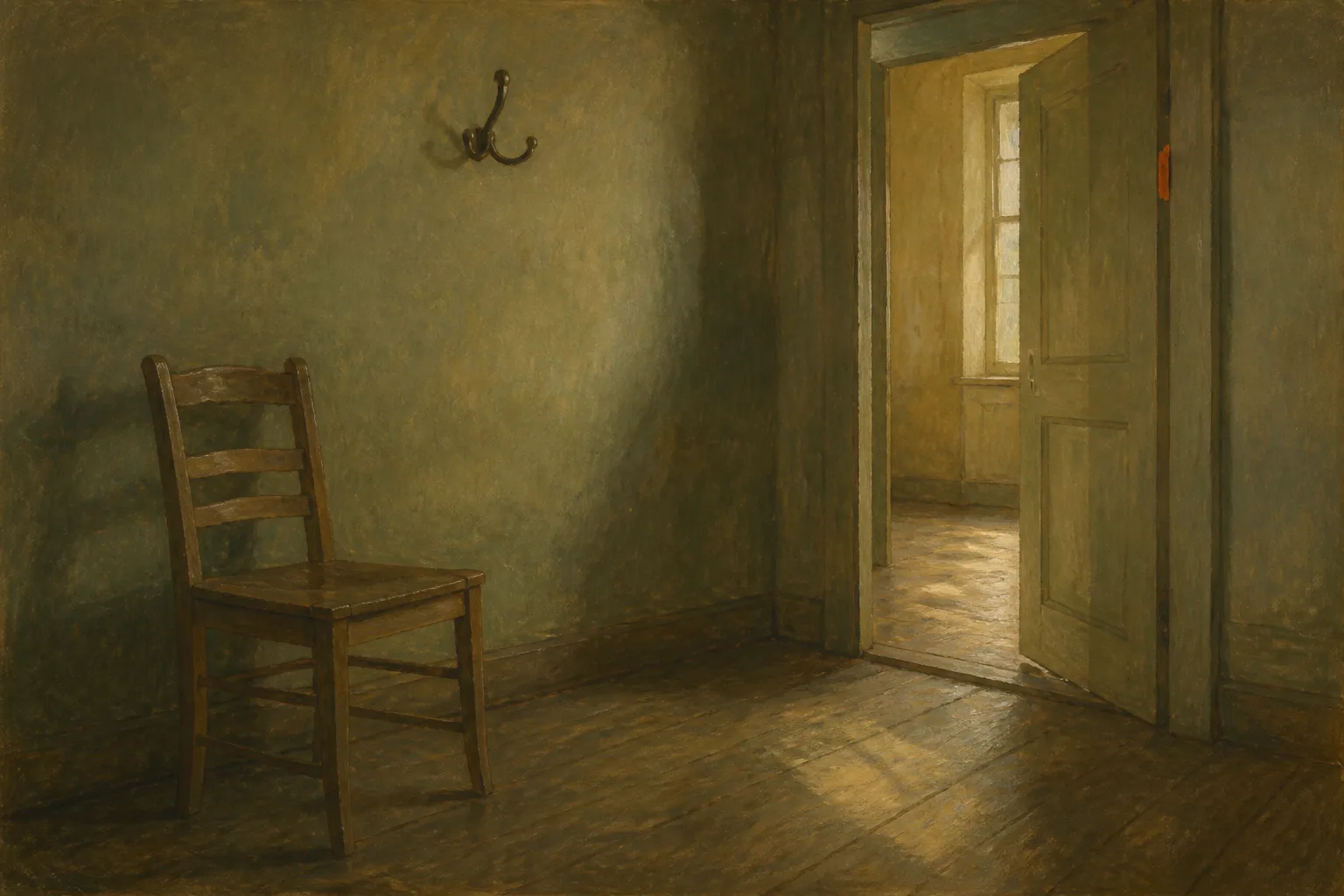 Chair by the Open Door