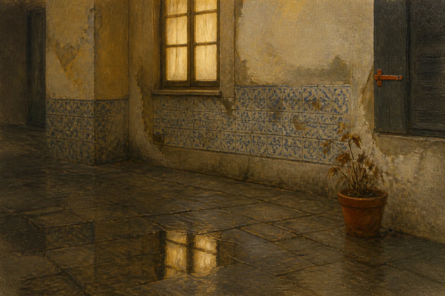 The Blue Courtyard