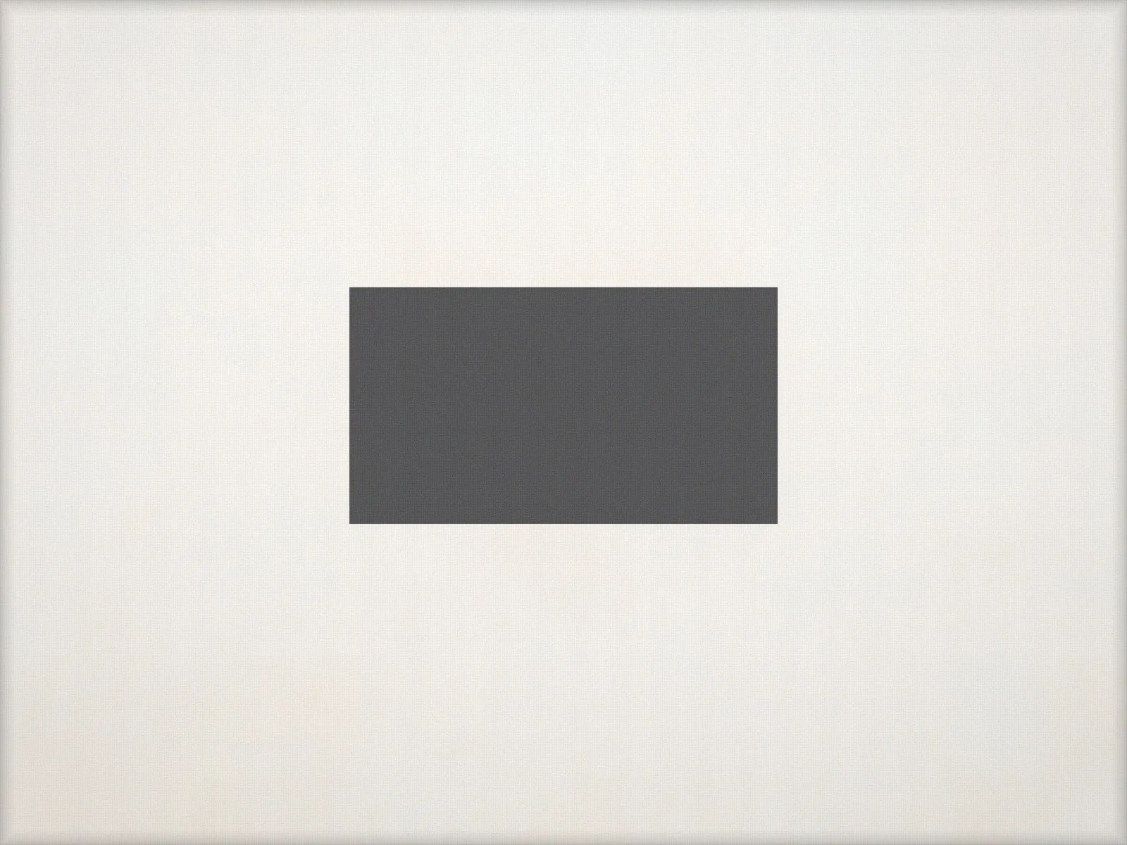The Quiet Rectangle, III