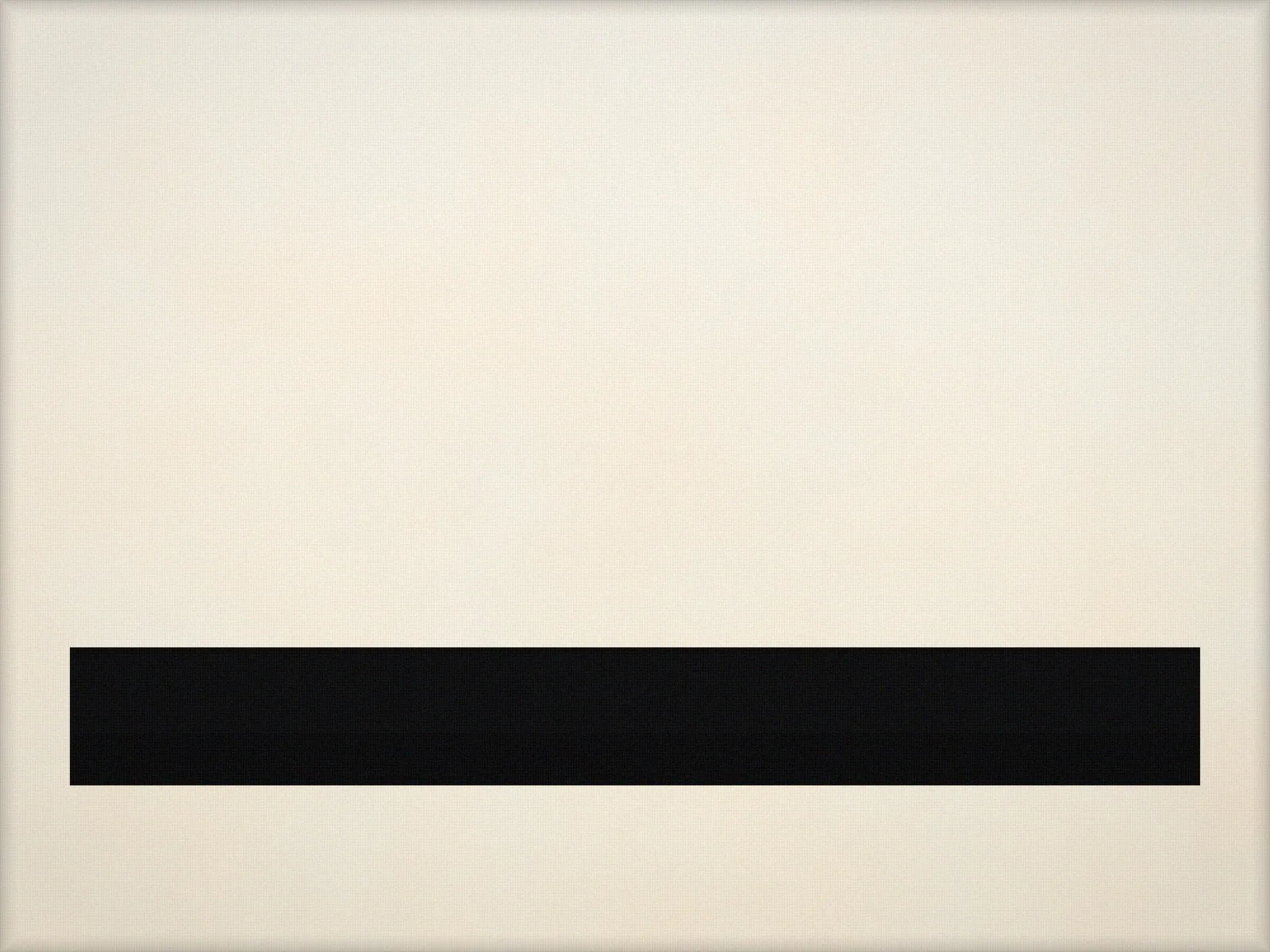 Black Bar, Pale Ground, V